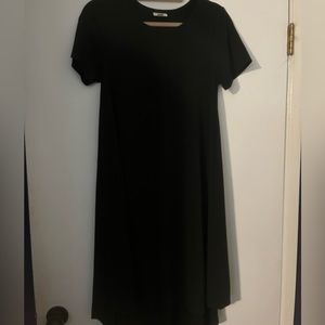 LuLaRoe Carly, size xs, solid black